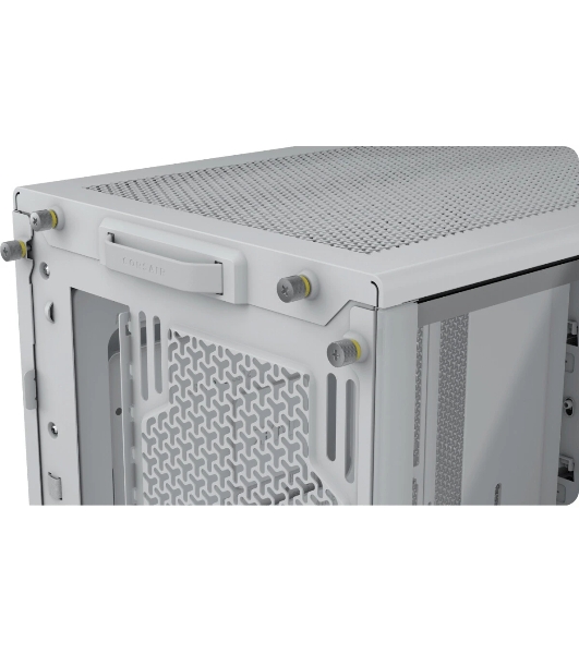 Корпус Corsair Frame 4000D RS White, Midi-Tower, белый, 3 x 120 мм