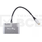 Кабель-концентратор USB3.1 TypeCm -->HDMI+USB3.0+PD+VGA Alum Grey 4K@30Hz, Telecom<TUC055>, фото15