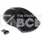 Мышь беспроводная Oklick 615MW черный, 1000 dpi, радиоканал, USB, кнопки - 3, фото 1