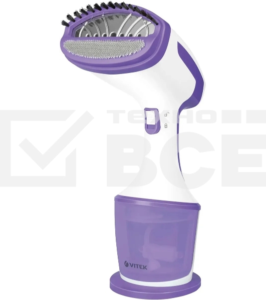 Отпариватель ручной Vitek VT-2660 белый/фиолетовый