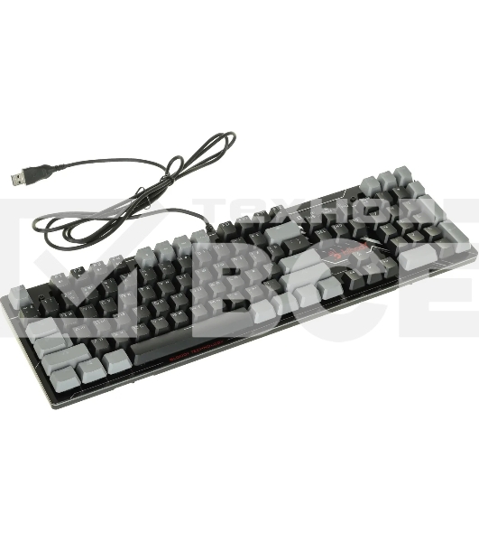 Клавиатура A4Tech Bloody B808N проводная USB черный/серый