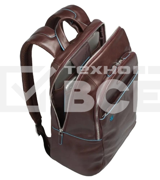 Рюкзак Piquadro Blue Square CA3214B2/MO коричневый натур.кожа