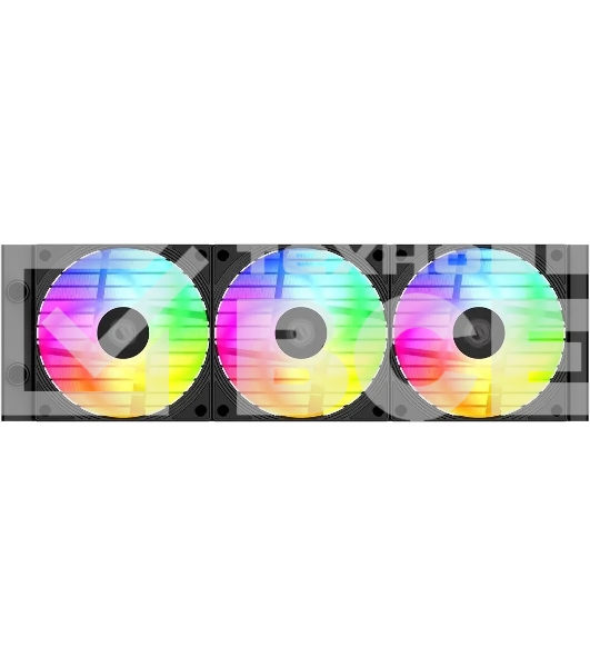 СВО для процессора ID-COOLING FX360 INF черный 120мм алюминий+медь 2000rpm 27.2db 4-pin 350W