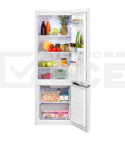 Холодильник Beko B1RCSK251W белый, двухкамерный 175/65л морозилка снизу
