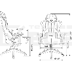 Кресло игровое Бюрократ VIKING 5 AERO RED черный/красный искусственная кожа, фото18