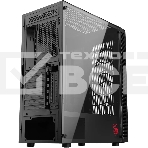 Компьютерный корпус Bloody BD-CC115 черный без БП ATX 8x120мм 1xUSB 2.0 1xUSB 3.0 audio bott PSU, фото3