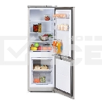 Холодильник Бирюса M418 металлик двухкамерный 125/55л морозилка снизу, фото 1