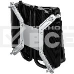 Кулер для процессора ID-COOLING IS-23i черный LGA1851/1700/1200/115X низкопрофильный высота 23мм (48шт/кор, TDP 45W, PWM, 2 тепл.трубки, медная база, FAN 80мм) BOX, фото8