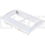 Рамка 4 мод. Праймер с суппортом 75 мм бел. ИЭК CKK-40D-RSU4-075-K01, фото3