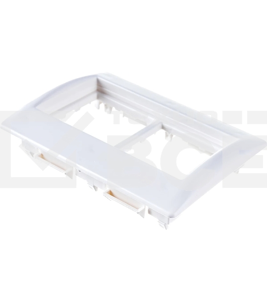 Рамка 4 мод. Праймер с суппортом 75 мм бел. ИЭК CKK-40D-RSU4-075-K01