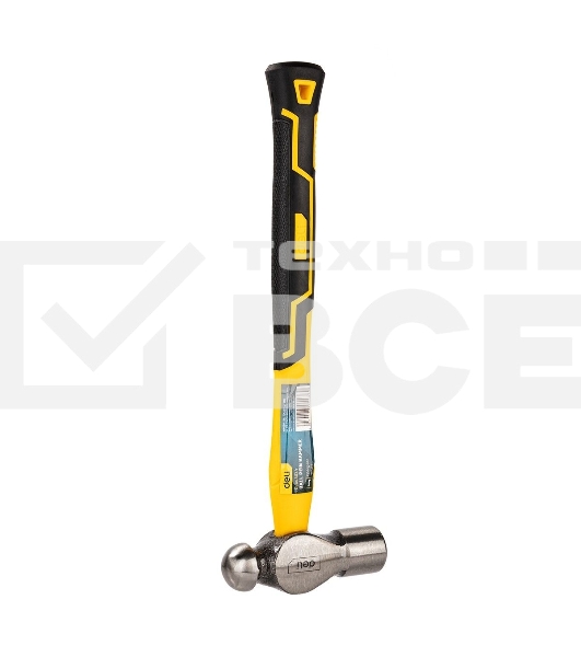 Рихтовочный молоток Deli DL443024 680 гр Фибергласовая рукоять