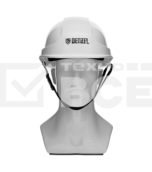 Каска защитная ударопрочная Denzel ABS/PC, плавная регулировка, модель 