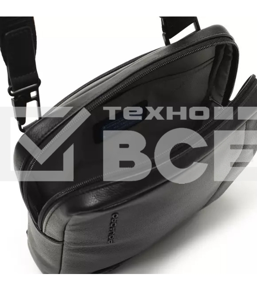 Сумка мужская Piquadro Russel CA1816W137/N черная натур.кожа