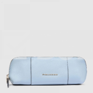 Чехол для ручки Piquadro Circle AC6475W92/OTAV бирюзовый/голубой, натуральная кожа