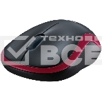 Мышь беспроводная Logitech M185, красный, 1000 dpi, радиоканал, USB, кнопки - 3, фото6