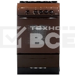 Плита газовая Gefest ПГ 3200-08 К43 коричневый, конфорок 4 шт, духовка 42 л, 50 см x 85 см x 53 см, фото 1