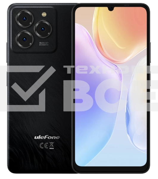 Смартфон ULEFONE Note 20 Pro Euroasia 4/256Gb черный