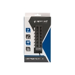 USB-концентратор Gembird UHB-U2P7-02, USB 2.0, USB 7 портов, USB/Адаптер: 5 В / 2 A, фото2