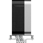 Кулер для процессора CPU Cooler Ocypus Delta A40 EX BK Digital (200W, 4-pin PWM, LED temp., 157mm, Al/Cu, 4x6mm, ARGB, 1x120mm, 60CFM, 31dBA, 1600RPM, S: 1851/1700/1200/115X, AM5/AM4, black), фото8