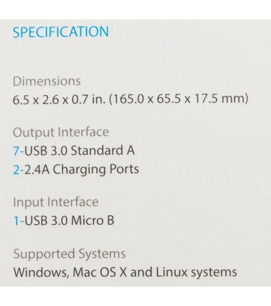 USB-концентратор TP-Link UH400, USB 3.0, USB 4 порта, USB
