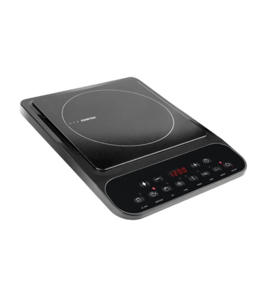 Плита настольная электрическая Centek CT-1517 черный, 2 кВт, индукция, конфорки - 1, стеклокерамика, сенсор