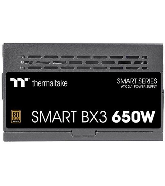 Блок питания Thermaltake Smart BX3 650W 80 Plus Bronze (PS-SPD-0650NNFABE-3)