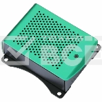 Корпус перфорированный Qumo с доп.креплением, Aluminum Case, Raspberry Pi 4B, green(RS037), фото2
