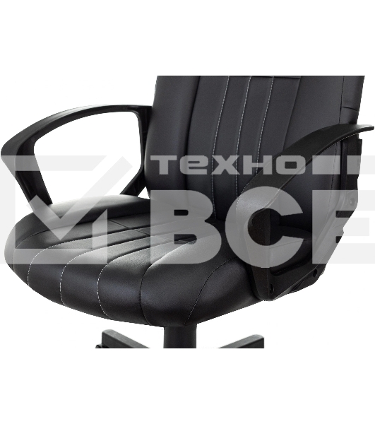 Кресло руководителя Бюрократ T-898/#B черный искусственная кожа