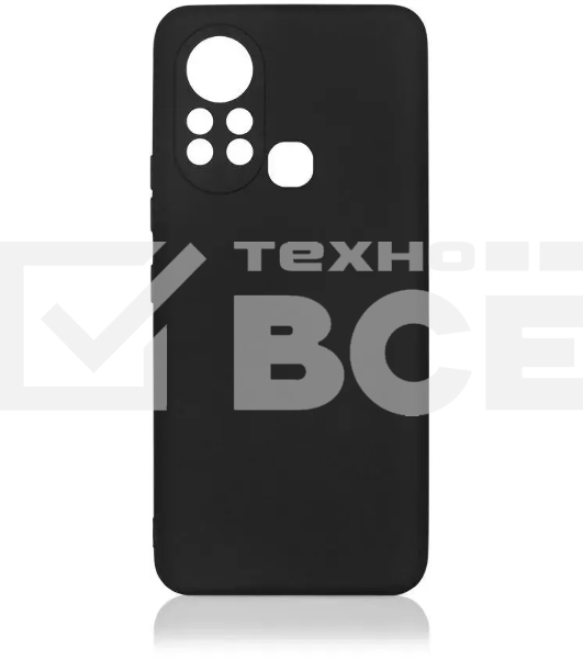 Чехол (клип-кейс) DF для Infinix Hot 11s inCase-02 черный