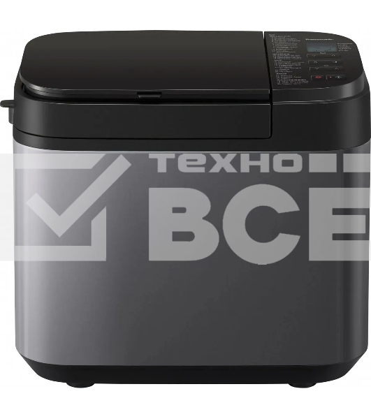 Хлебопечь Panasonic SD-YR2540HTS серый/черный