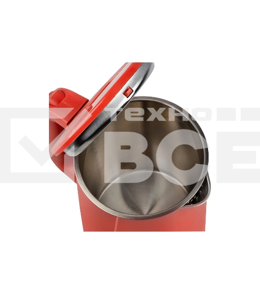 Чайник электрический ENERGY E-208 1,7 л красный, двойной корпус