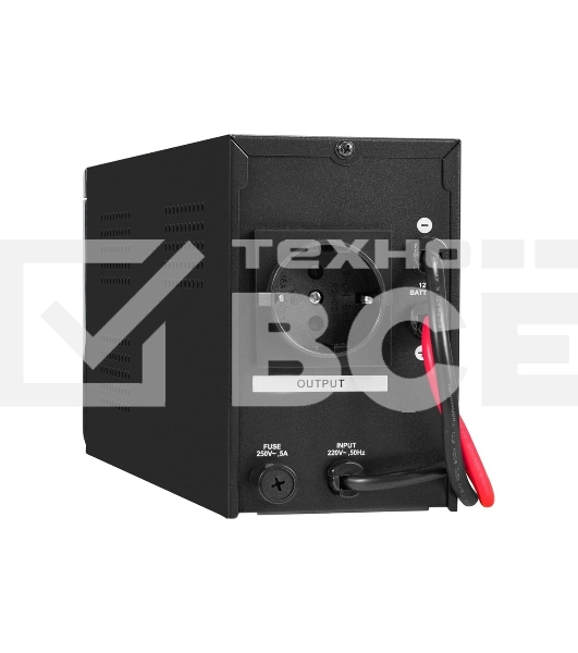 Источник бесперебойного питания (инвертор, синус, для котла) ExeGate SineTower SZ-600.LCD.AVR.1SH <600VA/360W, чистый синусоида, LCD дисплей, AVR, 1*Schuko, линейно-интерактивный, внешняя батарея 12В до 200Ач, Black>