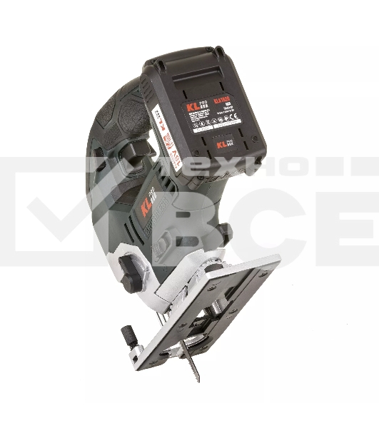 Лобзик электрический профессиональный бесщеточный KLPRO KLDT18B-20 (18В, Li-ion-2шт, 2.0А·ч, патрубок для пылесоса, полотна (дерево/металл, З/У, кейс)