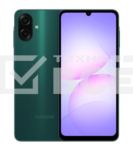 Смартфон Samsung Galaxy A07 4/128Gb зеленый