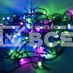 Гирлянда светод. Funray Минишарики, SE-MINI-110M, 10М,100LED,мульти(6цв.),темно-зел.шн.0,7м,контр,, фото5