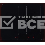 Индукционная варочная панель Hyundai HHI 6872 BG черный, фото 1