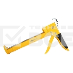 Пистолет для герметика Deli DL2350 Размер: 9 дюймов/230 мм. Сталь А3. Угол поворота 360., фото 1