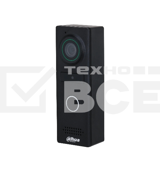 Видеопанель Dahua DHI-VTO1000JM-EA цветной сигнал CMOS цвет панели: черный