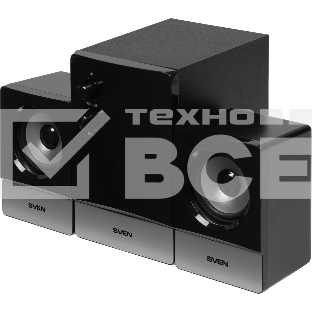 Акустическая система SVEN MS-90 черный (2x2.5W+ сабвуфер 5W, дерево)