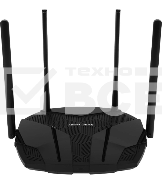Роутер Mercusys MR70X AX1800 Dual-Band WiFi 6 Router, 574 Mbps at 2.4 GHz + 1201 Mbps at 5 GHz,4× Fixed External Antennas, 3× Gigabit LAN Ports, 1× Gigabit WAN Port, 1024-QAM, OFDMA, Router/Access Point Mode, MU-MIMO, WPA3, TWT, BSS Color