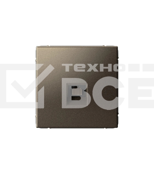 Розетка компьютерная SE GAL000683 ArtGallery RJ45 кат.5E механизм мокко