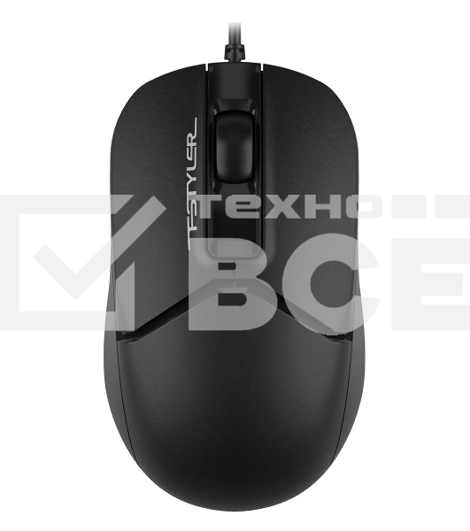 Комплект клавиатура+мышь A4Tech FStyler F1512 проводной, USB, 1200 DPI, черный