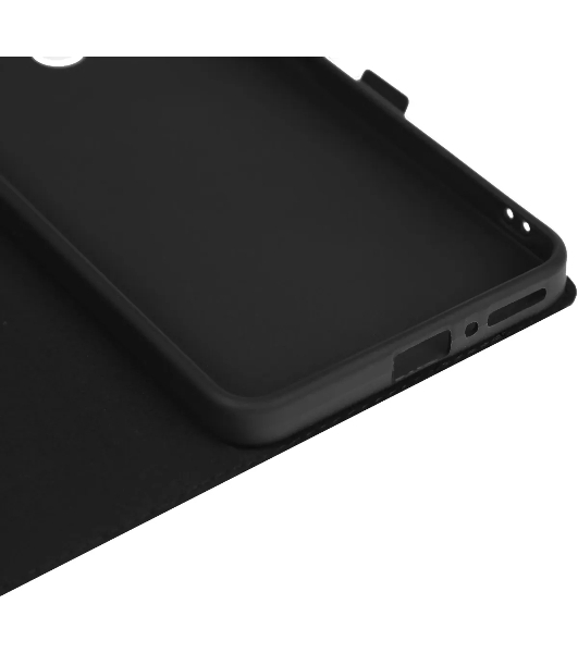 Чехол (флип-кейс) BoraSCO для Xiaomi Redmi Note 13 4G Book Case черный (72993)