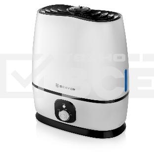 Увлажнитель воздуха BRAYER BR4702 белый, 25 м², 6 л, ароматизация