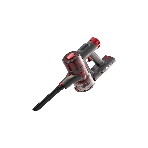 Пылесос вертикальный Bufett MVC 387A черный/красный, питание от аккумулятора, 250 Вт, уборка сухая, пылесборник 0.6 л, фото2