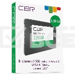 Накопитель SSD CBR Lite, 128Gb, 2.5