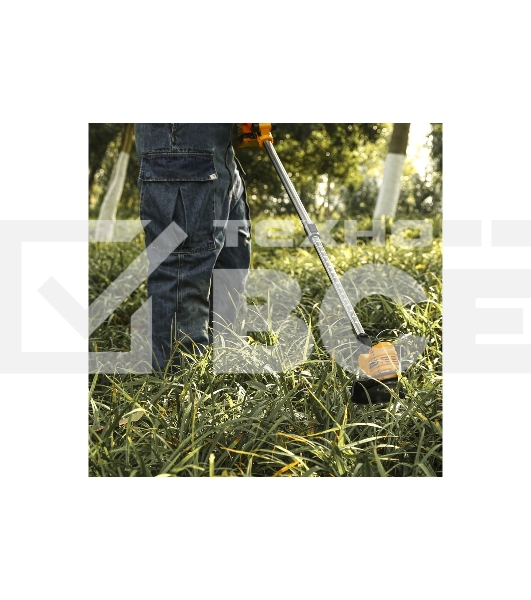 Триммер электрический Deko DKTR12 аккум. 300Вт неразбор.штан. реж.эл.:нож