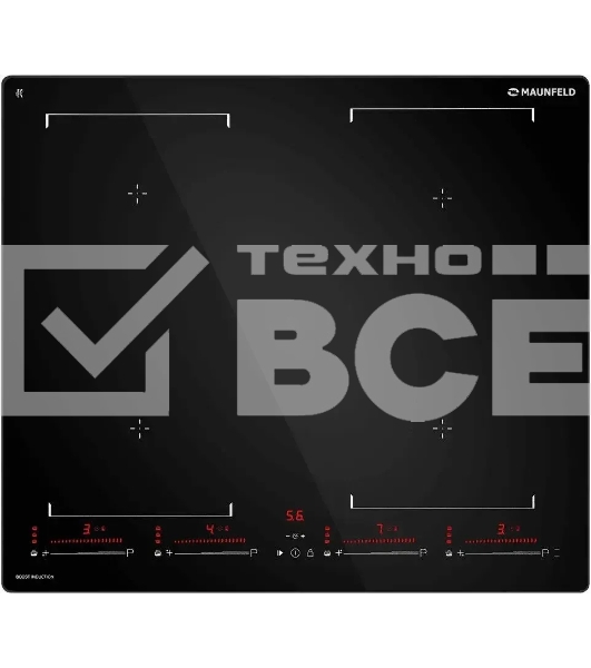 Индукционная варочная поверхность Maunfeld CVI604SBEXBK Inverter черный