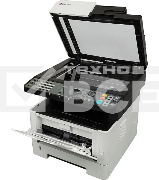 МФУ лазерный Kyocera Ecosys M2040DN (1102S33NL0), A4, ч/б, печ. до 40 стр/мин., скан. до 40 стр/мин. (ч/б) 23 стр/мин. (цвет), 1200 x 1200 dpi (печать) 600x600 dpi (скан.), USB, RJ-45