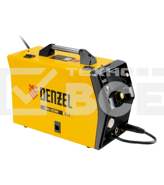 Аппарат инвертор. полуавтомат. cварки IMIG-185SDR, 180 А, ПВ 60%, катушка 5 кг Denzel